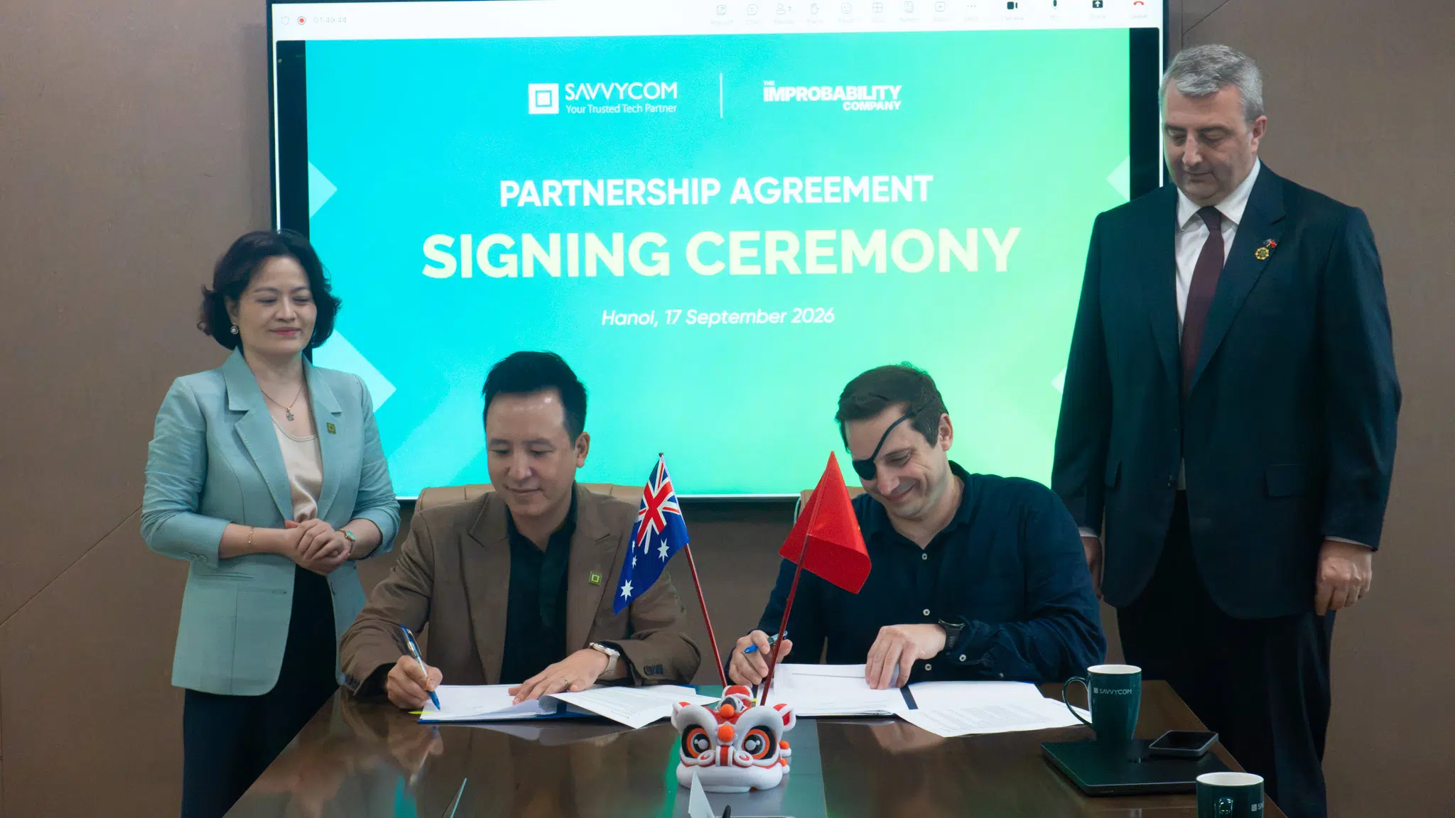 SVCxTIC signing partnership