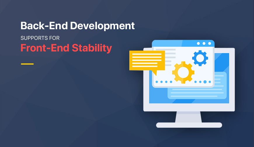 backend development supports for front end