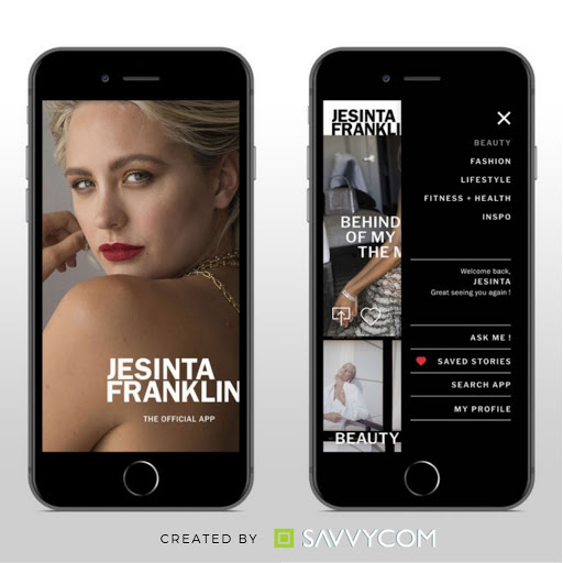 Jesinta franklin, in app purchase