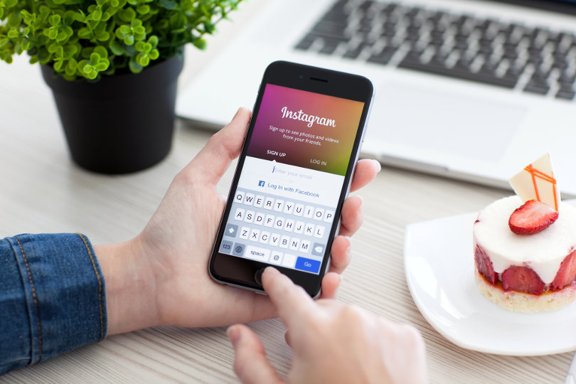 Instagram offers users a couple of choices to have an account authorized