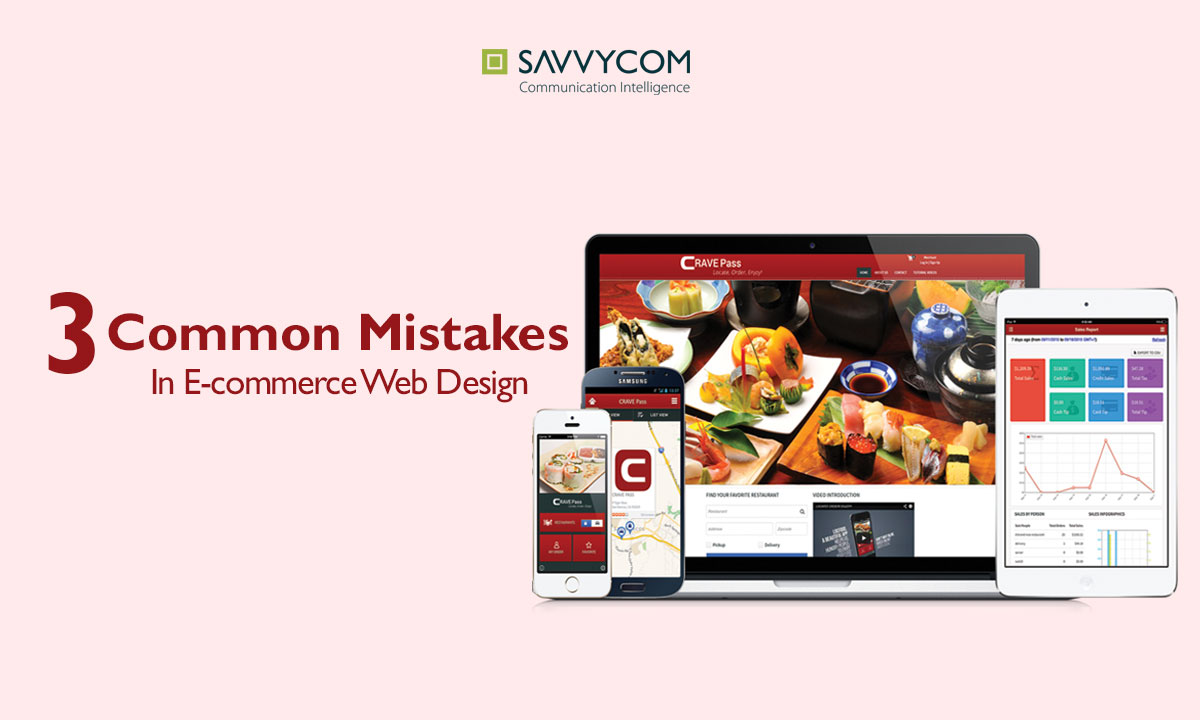 3 common mistakes in ecommerce web design