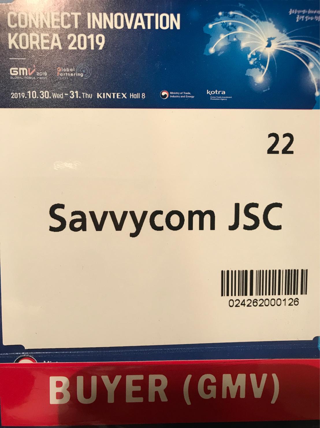 Savvycom Connect Innovation Korea