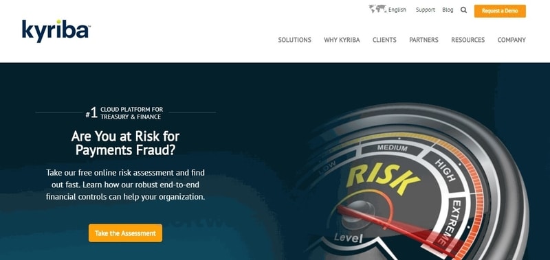 Kyriba |10 Best Financial Risk Management Software | Savvycom
