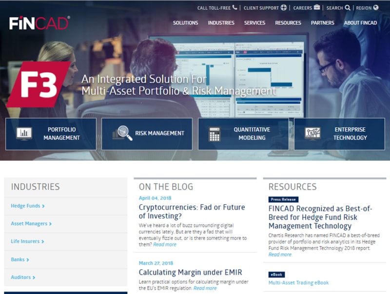 FINCAD |10 Best Financial Risk Management Software | Savvycom
