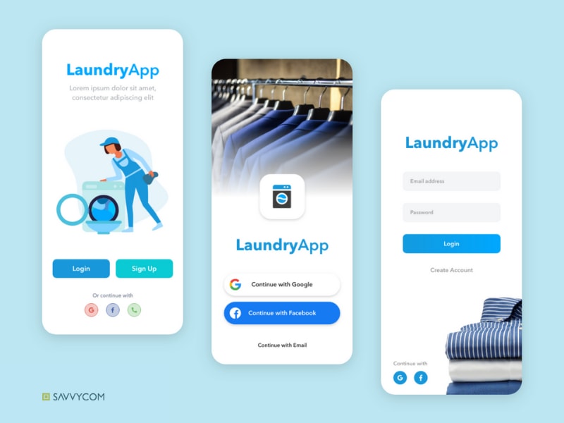 On demand Laundry App Development | Savvycom - 4