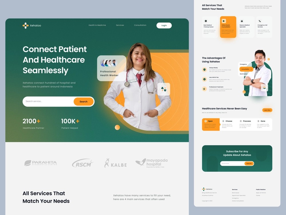 Medical Website Development Savvycom 2