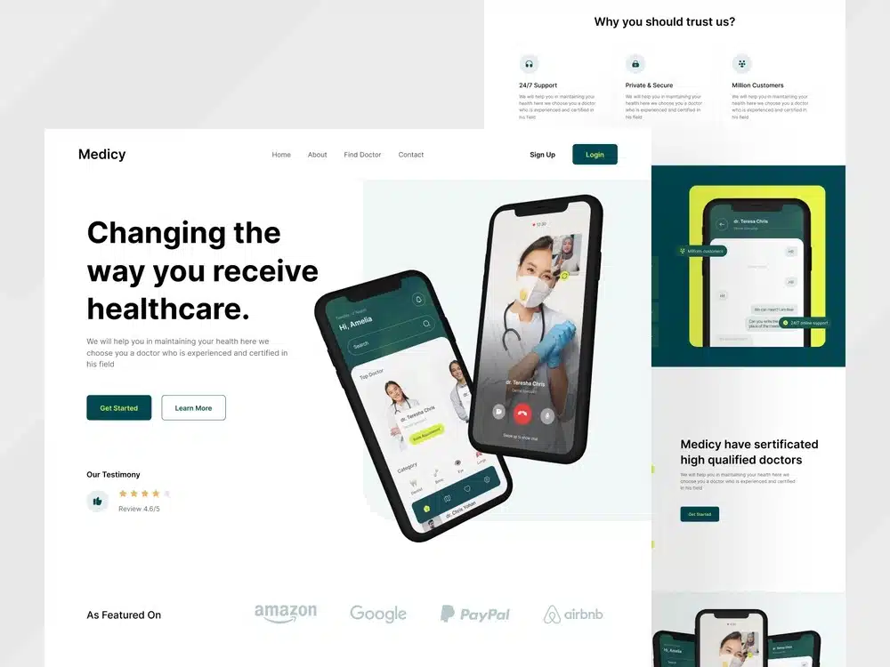 Medical Website Development Savvycom 3