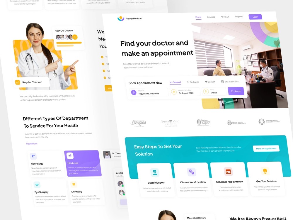 Medical Website Development Savvycom 4