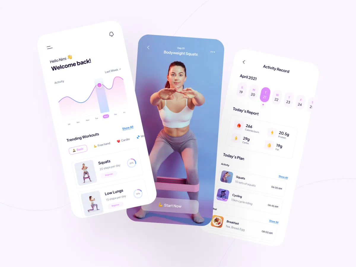 Create Your Own Fitness App 4