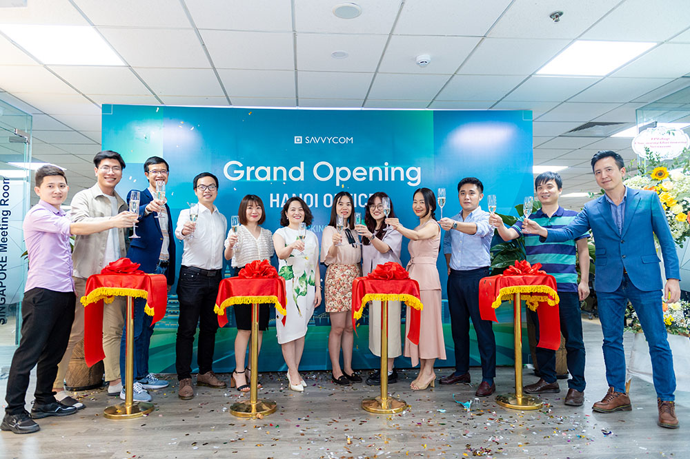 Savvycom Hanoi office opening 2