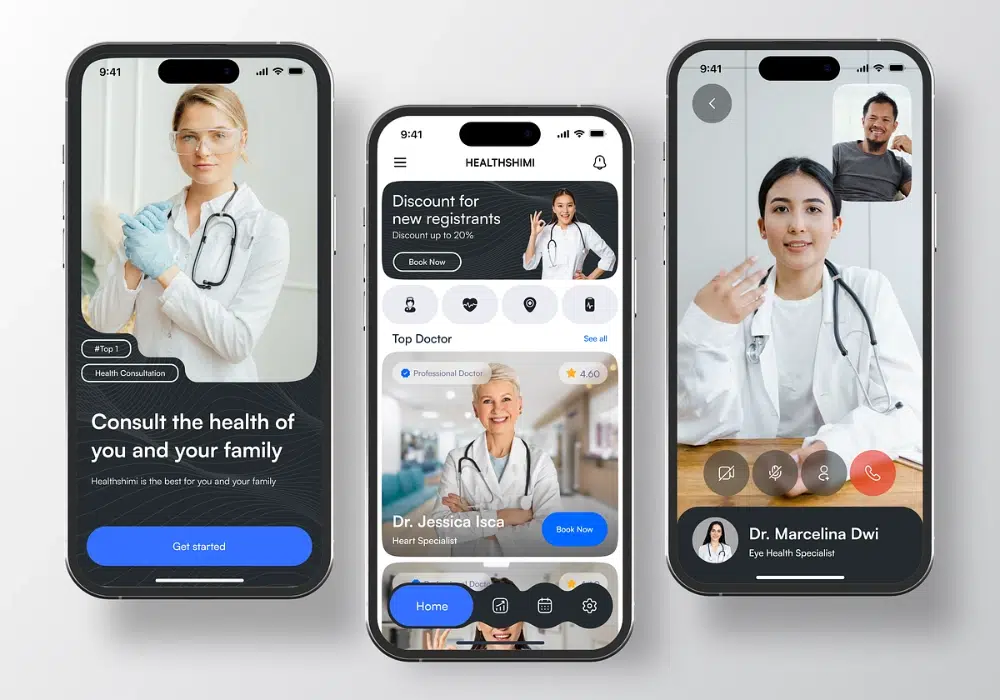 Doctor Appointment & Consultation App UI Kit, Case Study