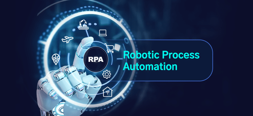 Robotic Process Automation, or RPA, is like having a team of digital assistants that handle repetitive tasks using software 'bots'. 