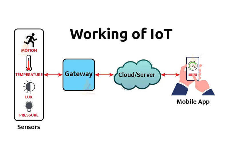 Example of IoT Application in Improving Quality of Life: Image Source - Techsparks