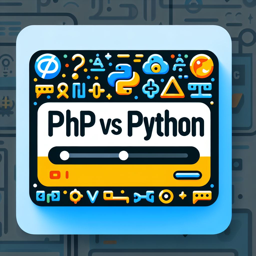 PHP vs Python for web development