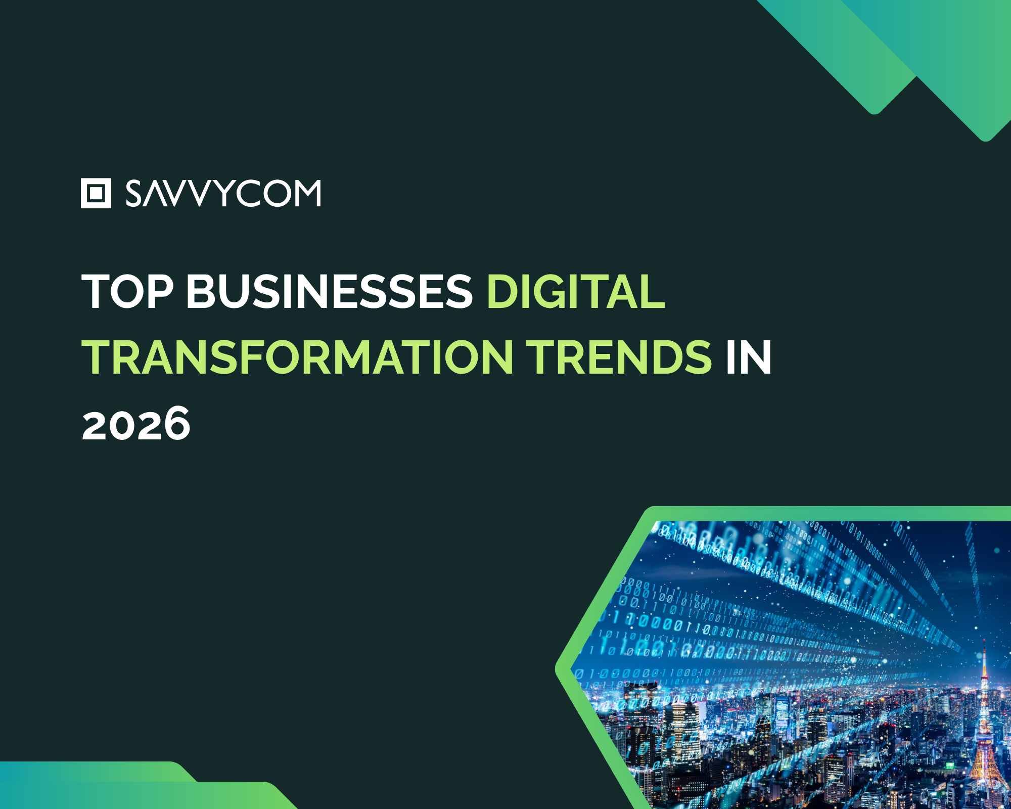 Top Businesses Digital Transformation Trends In 2026