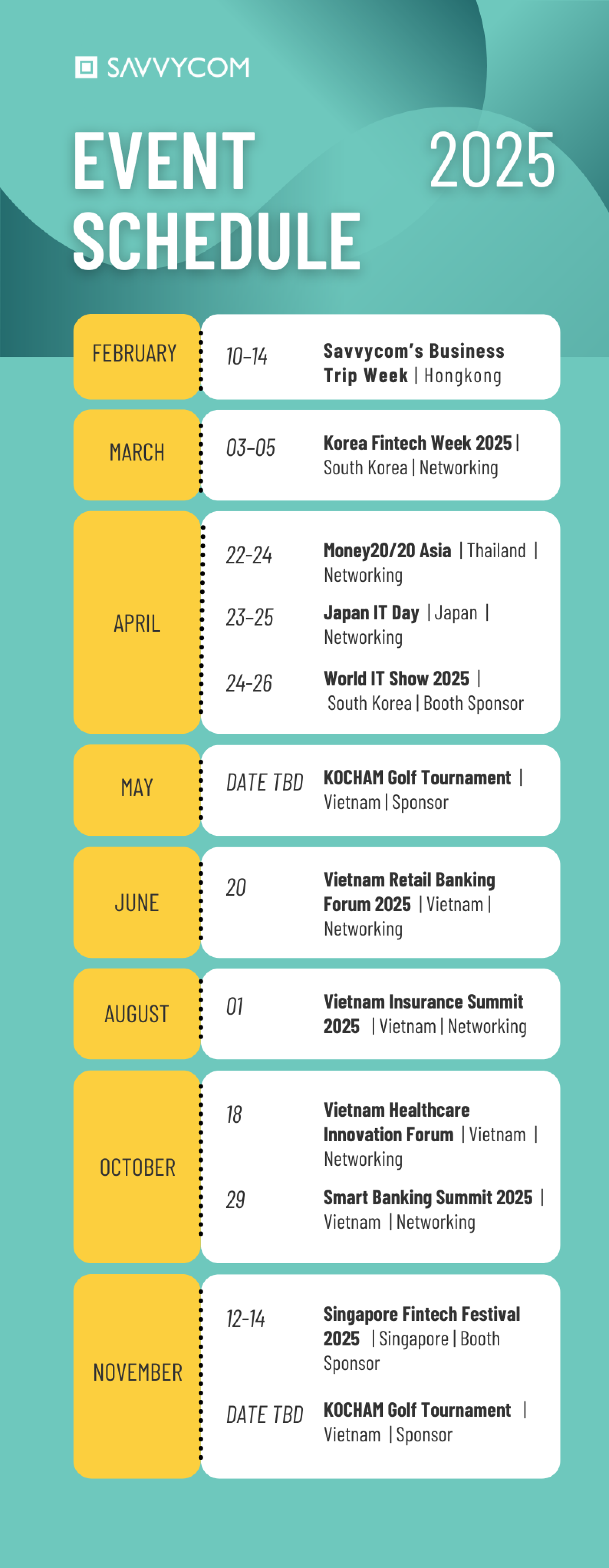 2025 Event Calendar Join Us Across The Globe