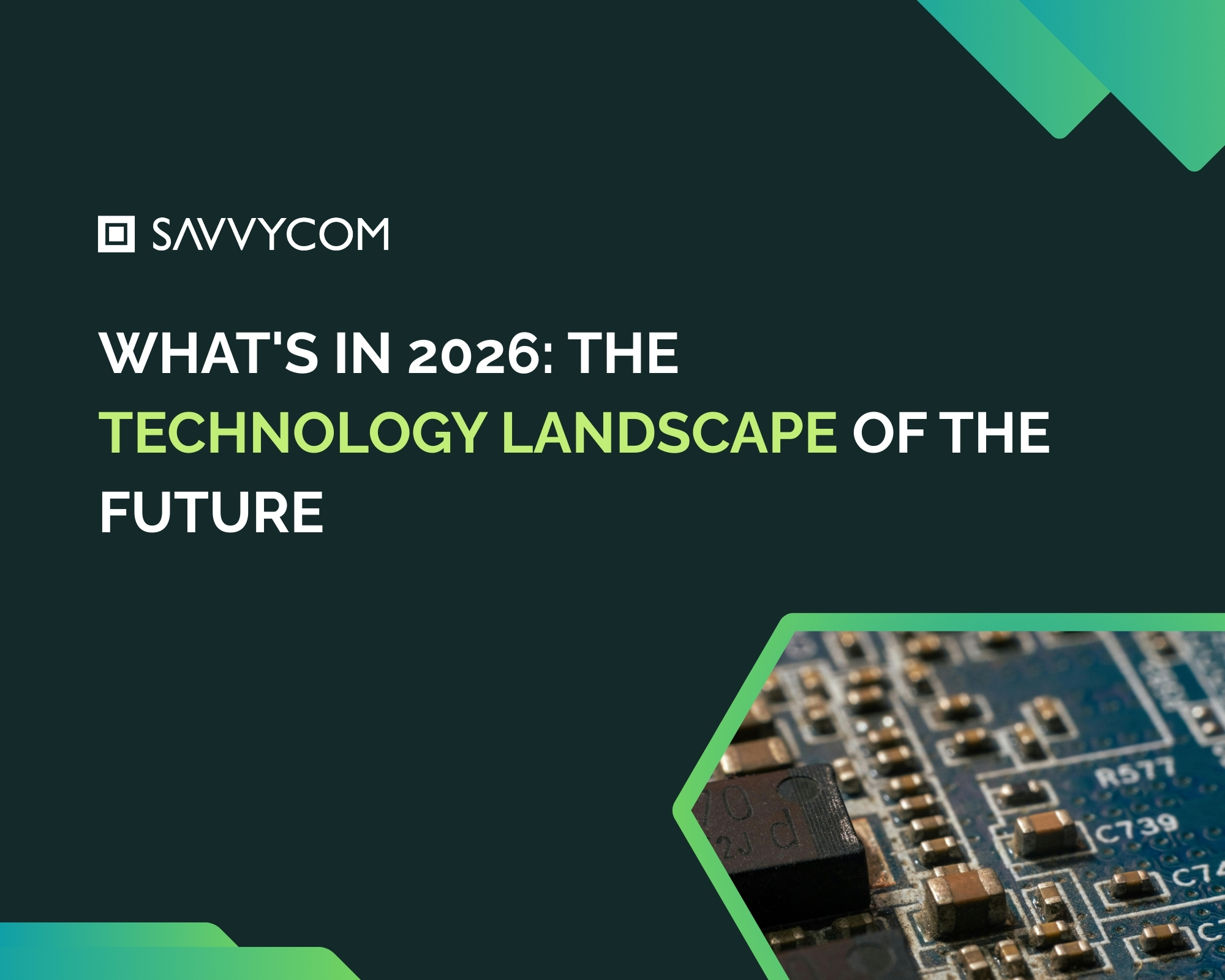 Technology Landscape: What’s Shaping The Digital In 2026?
