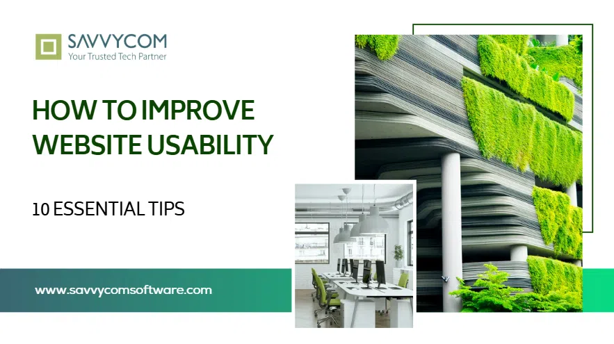 how to improve website usability
