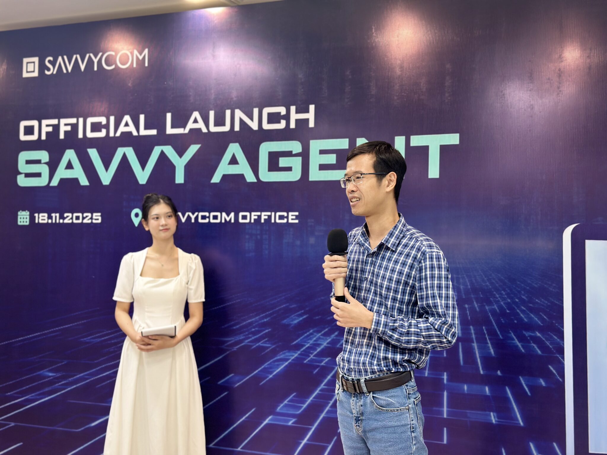 Mr. Tue Nguyen Speaking at the CAIO Appointment & SavvyAgent Launch 