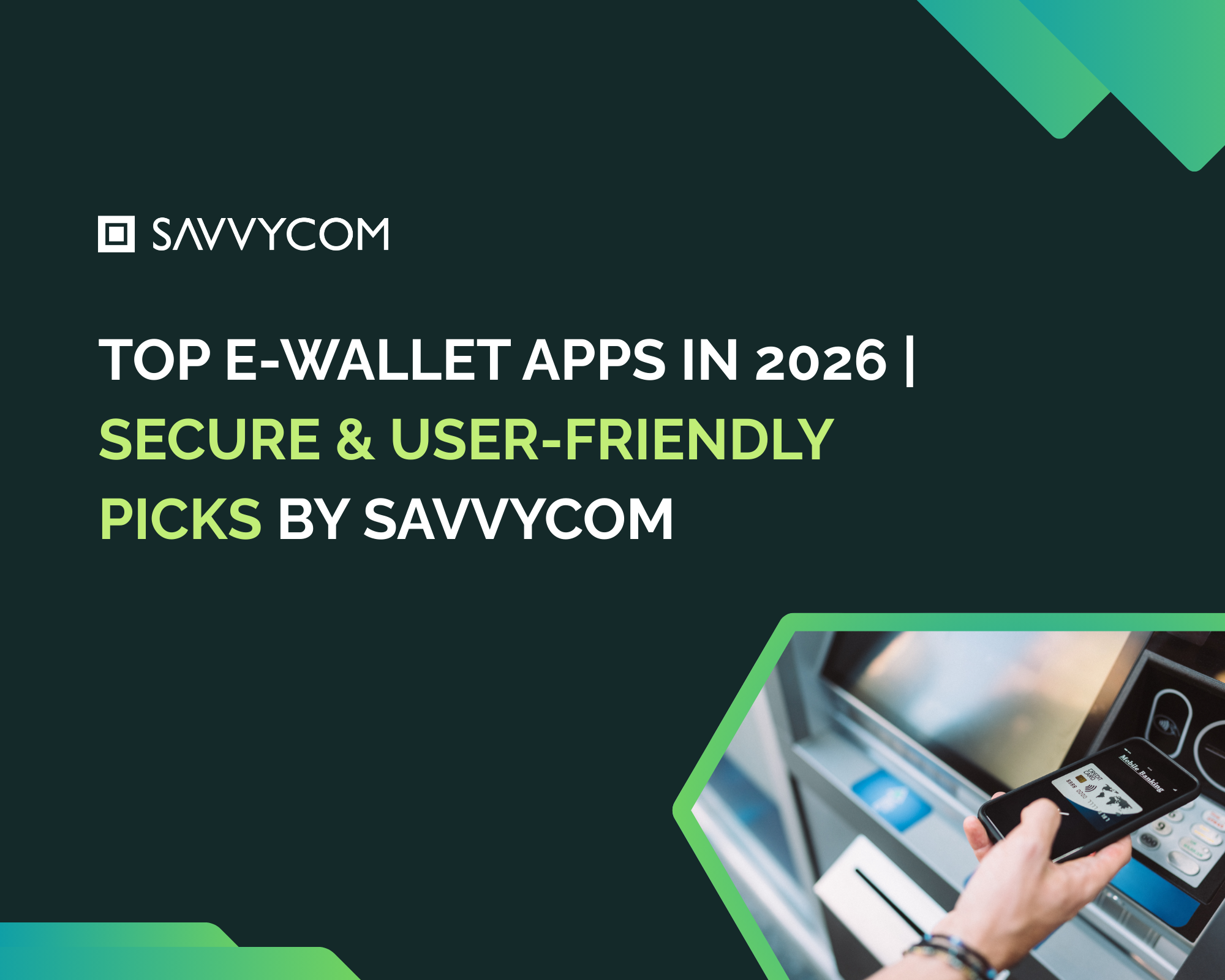 Top E-Wallet Apps In 2026 | Secure & User-Friendly Picks