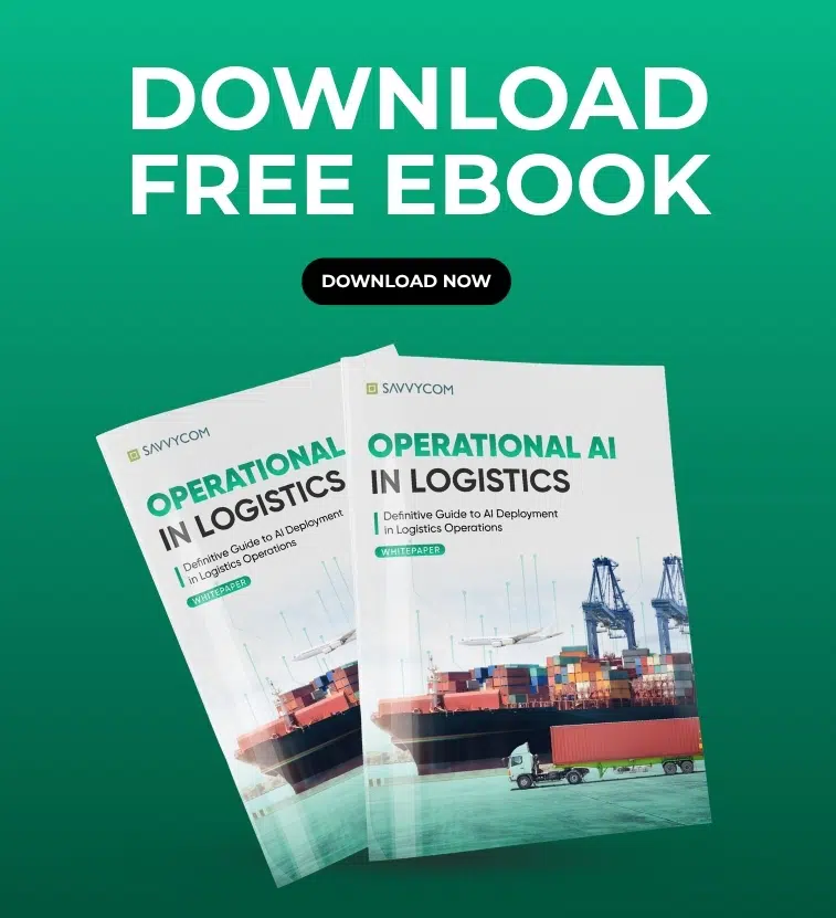 download ebook operational AI in logistics