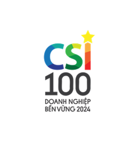 Vietnam's Top 100 Sustainable Company (2024 & 2025), recognized by Vietnam Chamber of Commerce and Industry (VCCI)