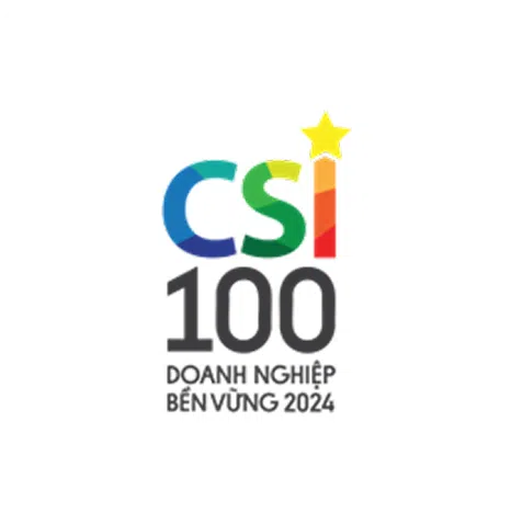 Vietnam's Top 100 Sustainable Company (2024 & 2025), recognized by Vietnam Chamber of Commerce and Industry (VCCI)